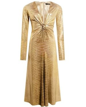 Roberto Cavalli Party Dresses - Natural