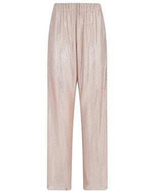 Alberta Ferretti Wide Trousers - Natural