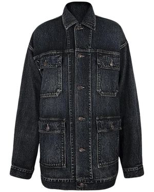 Balenciaga Denim Jackets - Black