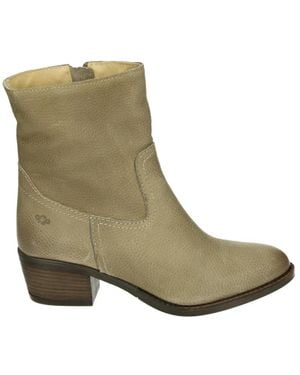 AQA Schoenen ,Leer A8663 Cowboylaars - Groen