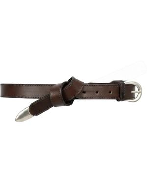 Alberto Luti Accessoires ,Bruin ,Leer 309-25 Moro Riem