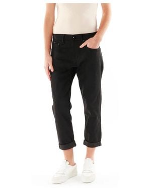 G-Star Cropped Jeans - Negro