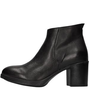 Hundred 100 Heeled Boots - Black