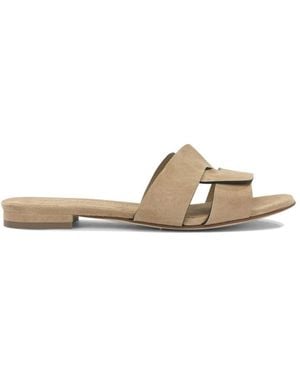 Sergio Levantesi Aria Slide Sandalen - Natur