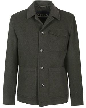 Herno Field Jacket - Groen