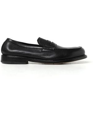 Premiata Gestructureerde Suède Loafers - Zwart