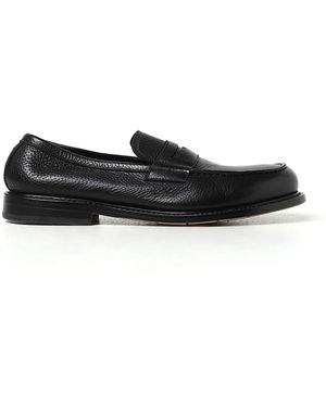 Premiata Strukturierte Wildleder-Loafer - Schwarz