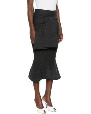 Jacquemus Midi Skirts - Black