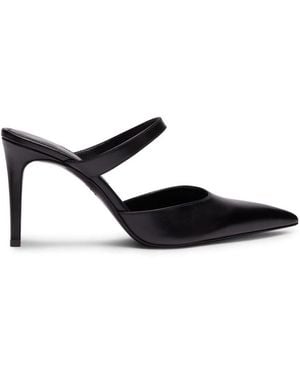 Stuart Weitzman Schoenen ,Zwart ,Leer Power Mule 85