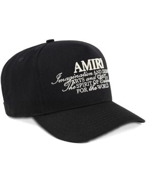 Amiri Caps - Black