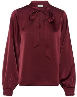 Kaffe Overhemden ,Bruin ,Blouses & Shirts - Paars