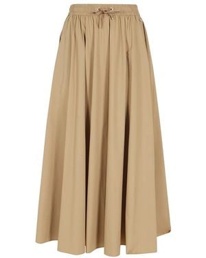 Herno Maxi Skirts - Natural