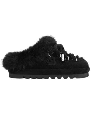 Naked Wolfe Harlow Wildlederschuh - Schwarz