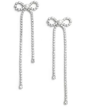Self-Portrait Earrings - Blanco