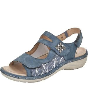 Remonte Flat Sandals - Azul