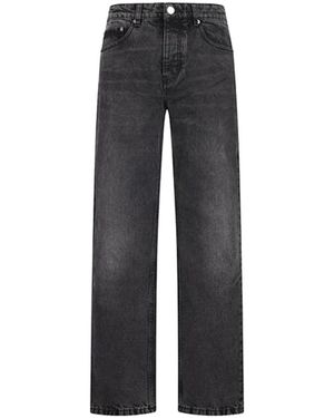 Ami Paris Straight Fit Jeans - Grey