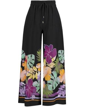 Joseph Ribkoff Wide Trousers - Multicolour