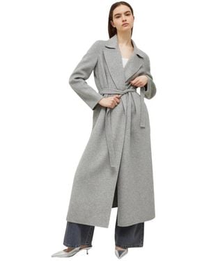 Marella Belted Coats - Gris