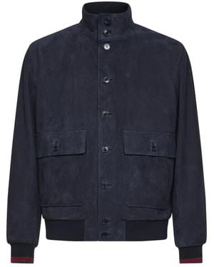 Gucci Leather Jackets - Blue