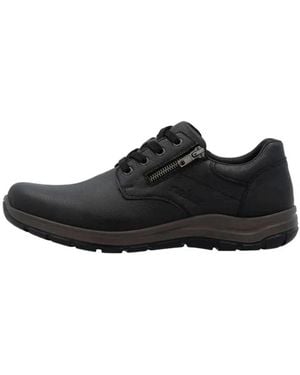 Rieker Laced Shoes - Black