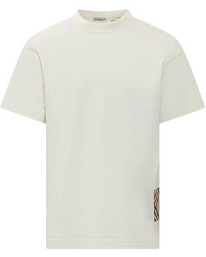 Burberry Tops ,Wit ,Katoen Seth T-Shirt