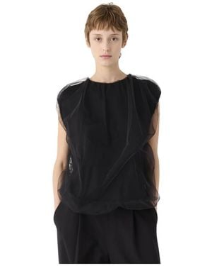 MEIMEIJ Sleeveless Tops - Noir