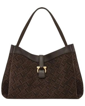 Ferragamo Tote Bags - Marrone