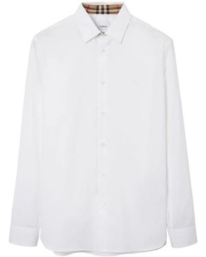 Burberry M Casual Shirt Ls - Wit