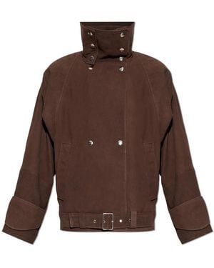 IRO Jassen ,Bruin ,Leather Jassen