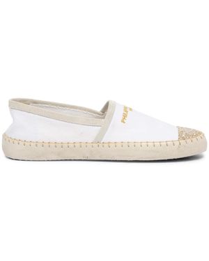 Philippe Model Marseille Low Canvas Espadrilles - Weiß