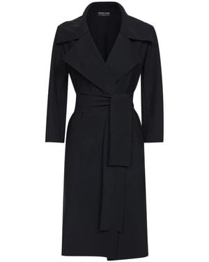 Chiara Boni Belted Coats - Black