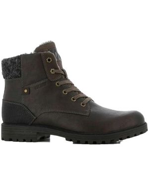 Corina Lace-Up Boots - Negro