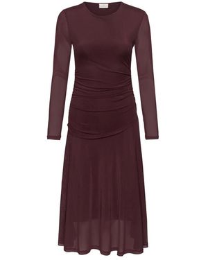 Kaffe Midi Dresses - Violet