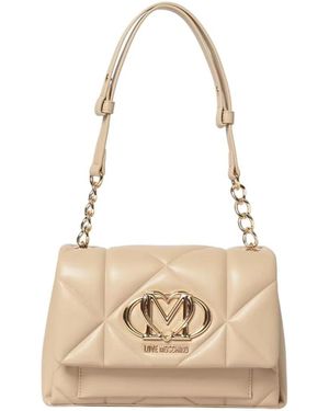 Love Moschino Shoulder Bags - Natural