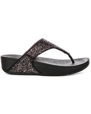 Fitflop Flip Flops - Black