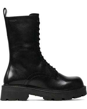 Vagabond Shoemakers Lace-Up Boots - Nero
