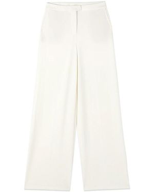 Oltre Broeken ,Wit ,Polyester Palazzo Broek