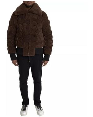 Bottega Veneta Faux Fur & Shearling Jackets - Nero