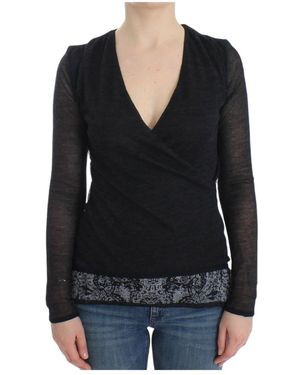 Ermanno Scervino V-Neck Knitwear - Nero
