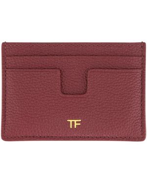 Tom Ford Wallets & Cardholders - Rouge