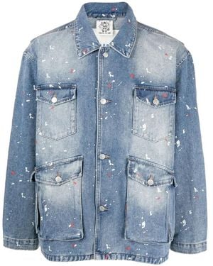 Billionaire Denim Jackets - Blue