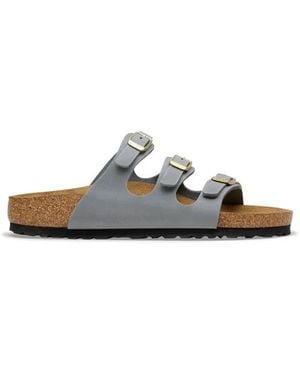 Birkenstock Sliders - Gris