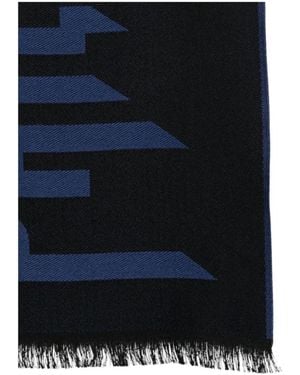 Philipp Plein Winter Scarves - Blu