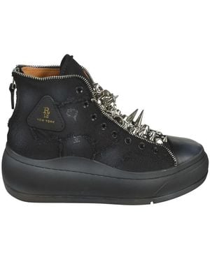 R13 Lace-Up Boots - Nero