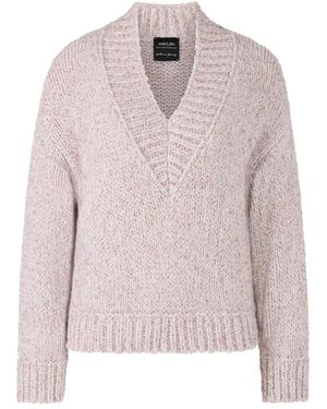 Marc Cain Glitzer Pullover - Grau