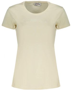 Freddy Kurzärmeliges T-Shirt - Natur