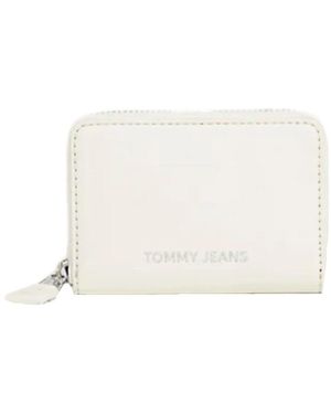 Tommy Hilfiger Elegante geldbörse mit smarten fächern - Weiß