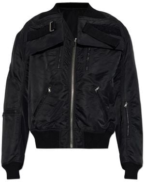 Rick Owens Bomber Jackets - Negro