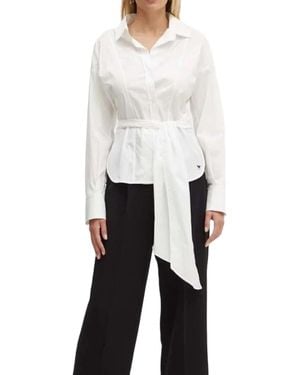 Weekend Weißes casual hemd regular fit