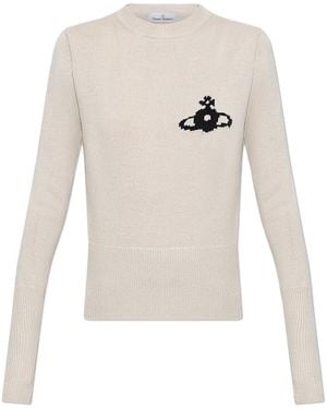 Vivienne Westwood Round-Neck Knitwear - Blanco